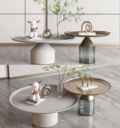 MINOTTI现代茶几3D模型下载